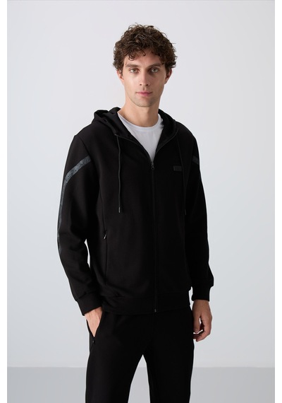 Tommy Life Siyah Pamuklu Kalın Yumuşak Dokulu Comfort Fit Baskılı Erkek Eşofman Takım - 85236 Siyah Tommy Life Siyah Pamuklu Kalın Yumuşak Dokulu Comfort Fit Baskılı Erkek Eşofman Takım - 85236 Siyah