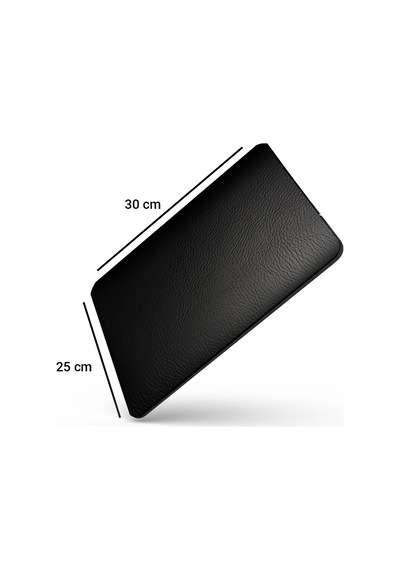 Sonictouch Siyah Pürüzsüz Dikişsiz Xxl Gaming Oyuncu Masaüstü Mouse Pad 25x30cm