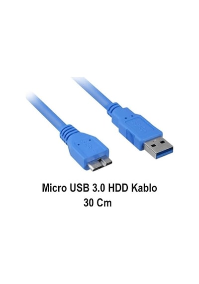 Usb 3.0 Hdd Harddisk Kablosu Taşınabilir 30 CM 0.3M Veri Bağlantı