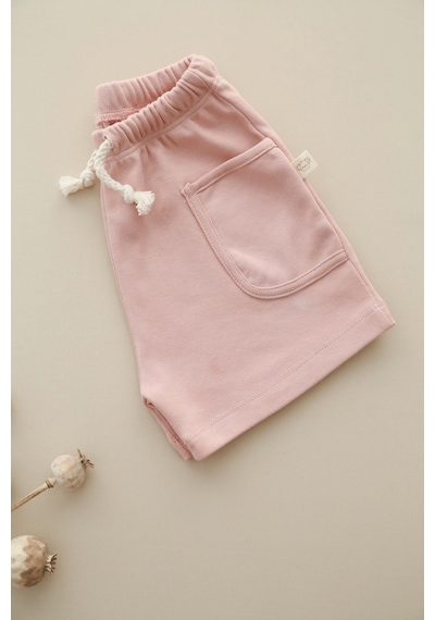 Pembe Basic Cepli Çocuk Şort Pembe