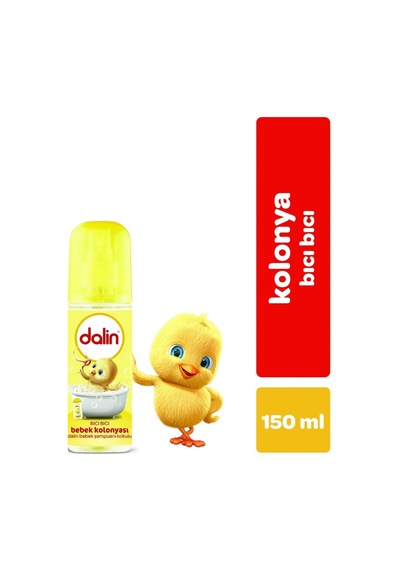 Dalin Bebek Kolonyası 150Ml (Bıcı Bıcı Kokusu) Klasik 12 Li Set