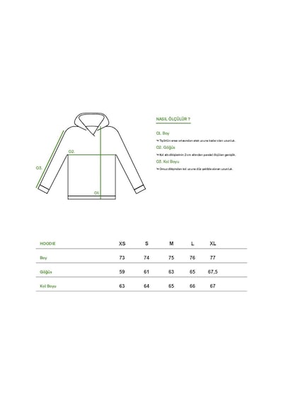 Brz Collection Unisex Oversize Get Lost Hoodie Siyah