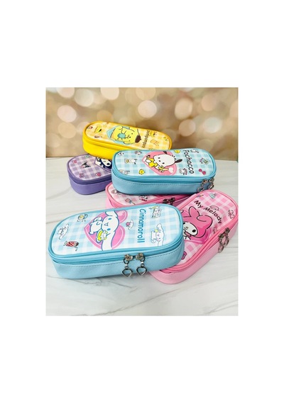 Sanrio Sevimli Tasarım Kalem Kutusu Çok Renkli