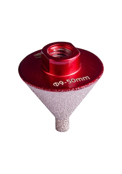 Tomax Elmas Eğimli Pah Kırma Ucu 9-50 Mm M14 Avuç Taşlama