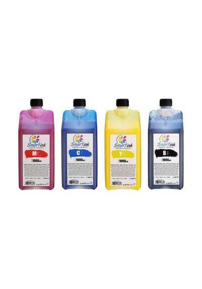 Smartink HP Uyumlu Pigment Mürekkep 4X1 L Set (H970P-H973P-H98