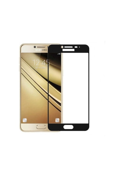 Samsung Galaxy Uyumlu A3 2016 Ekranı Tam Kaplayan Düz Cam Ekran Koruyucu