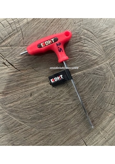 Dht Yuvarlak Baş 2,5mm T Alyan Uzun Alyan Anahtar Crv Çelik 2,5mm Allen