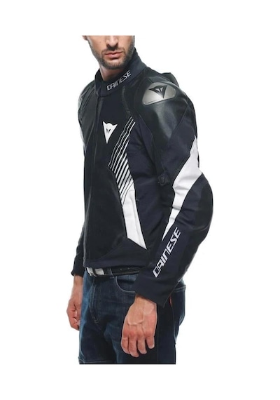 Dainese Daınese Super Rıder 2 Jacket Black Whıte Renkli