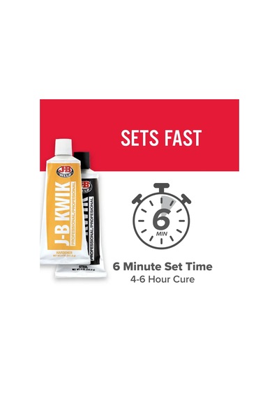 Jb Weld Kwikweld Profesyonel Boyut 10 Oz 2 Parçalı Soğuk Kaynak Sistemi Güçlü Epoksi Yapıştırıcı