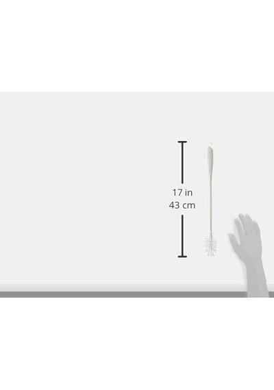 Ikea 403.850.67 Şişe Fırçası Medelvag Ekstra Uzun, Dar Şişeler İçin De, 43 Cm Açık Ahşap