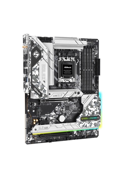 Asrock X670E Steel Legend AMD X670 6600 MHz (OC) DDR5 Soket AM5 ATX Anakart