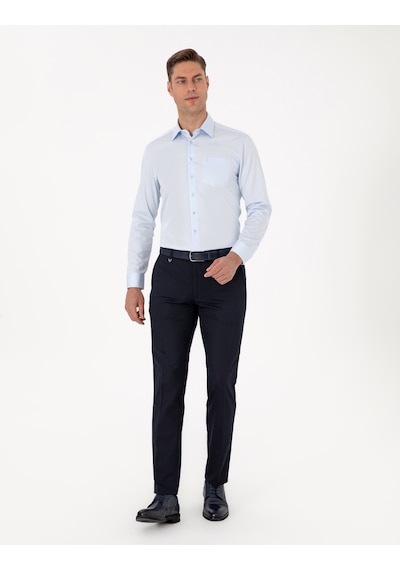 Pierre Cardin Erkek Açık Mavi Gömlek Basic 50313177-vr003 Açık Mavi