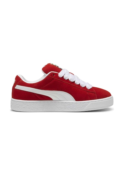 Puma 395205-03 Suede Xl Erkek Spor Ayakkabı Kırmızı 395205-03 Kırmızı Beyaz Kırmızı - Beyaz