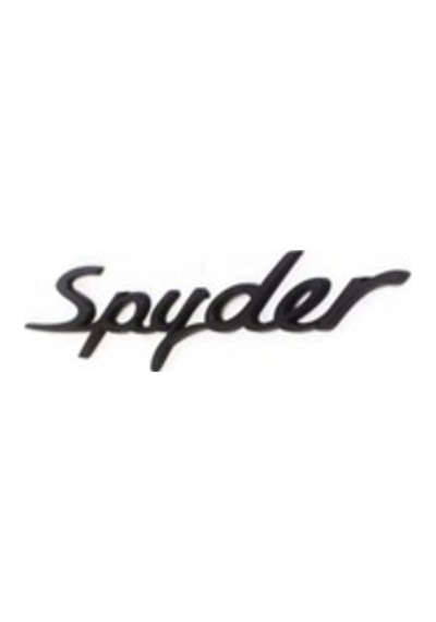Porsche Uyumlu Yazı Spyder Siyah