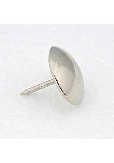 Kısa Çivili Gümüş Nikel Kabara Raptiye 6,5 Mm - 100 7-8