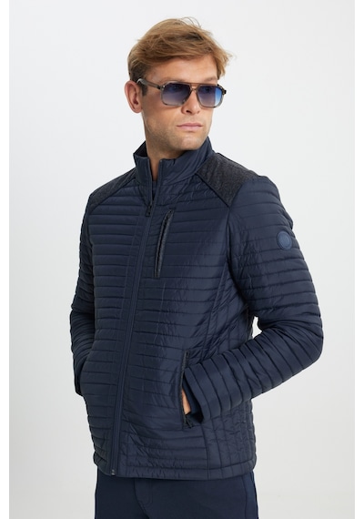 Ac&co Erkek Lacı Standart Fit Normal Kesim Kapitone Desenli Dik Yaka Fermuarlı Yan Cep Şişme Mont Laci Ac&co Erkek Lacı Standart Fit Normal Kesim Kapitone Desenli Dik Yaka Fermuarlı Yan Cep Şişme Mont Laci
