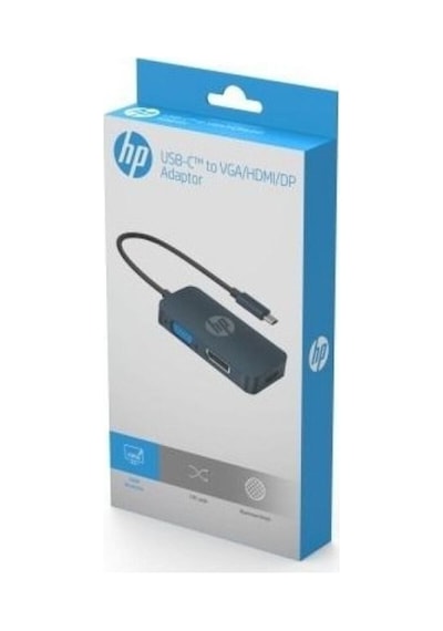 Dhc-ct200 Usb C To Hdmı+vga+dp Dönüştürücü Adaptör