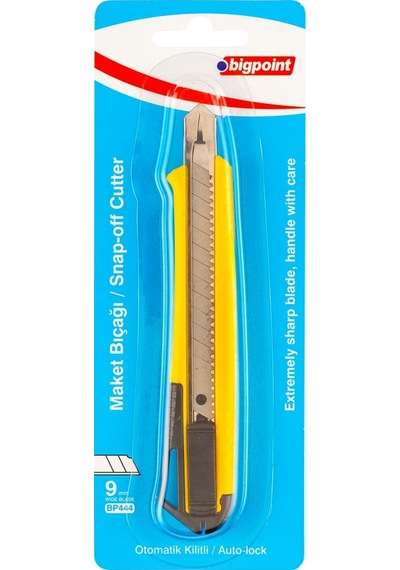 Bigpoint Maket Bıçağı Dar Metal Ağızlı X 24 Blister