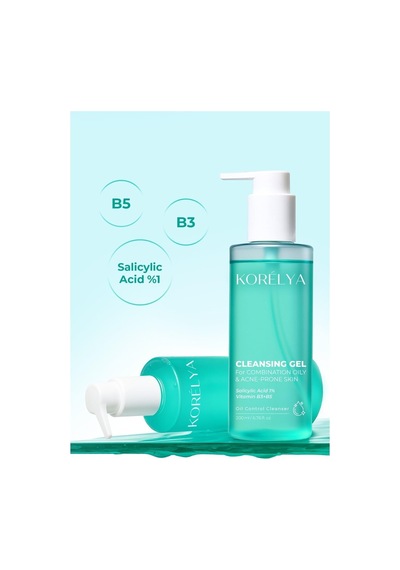 Karma, Yağlı Ve Akne Eğilimli Ciltler Sivilce, Siyah Nokta Karşıtı Yüz Temizleme Jeli 200 Ml