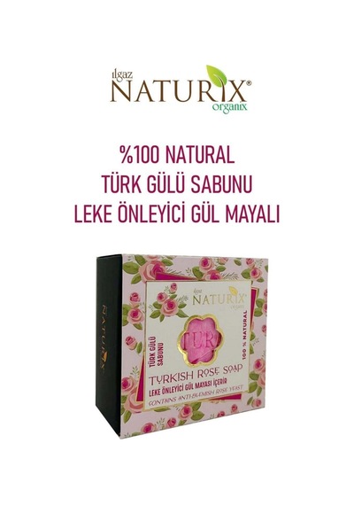 Gül Özlü Sabun 125 Gr Cildi Tazeleyen Ve Yatıştıran Doğal Sabun