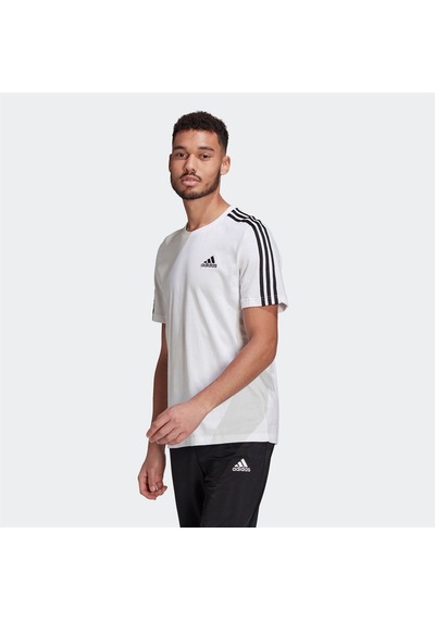 Adidas Gl3733 M 3s Sj T Erkek Tişört Beyaz