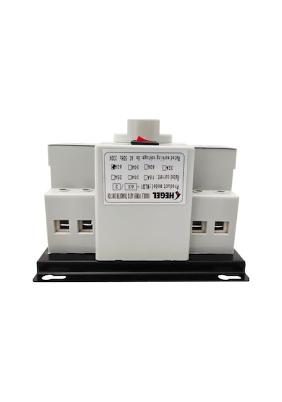 Hegel Transfer Switch 220v-220v 63a Otomatik Şebeke-inverter Jeneratör Geçiş Anahtarı