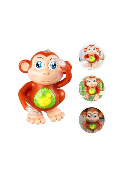 Canali Toys Pilli Işıklı Sesli Kukuli Yj-3030, Dans Eden Işıklı Sesli Kukuli Robot