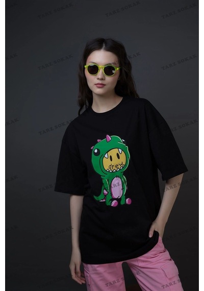 Startmore Unisex Drew Canavar Siyah Siyah