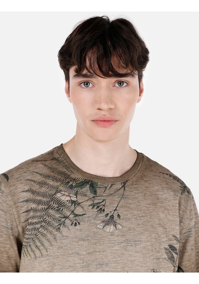 Colin's Colins Gri Erkek Tshirt K.kol Cl1067752 Q1.v1 Tpe Gri