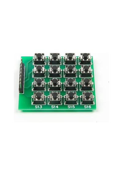 16 Butonlu 4x4 Matrix Tuş Takımı
