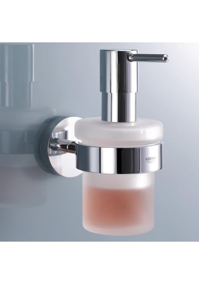 Grohe Sıvı Sabunluk Tutacağı Ve Camı İkili Set Essentials