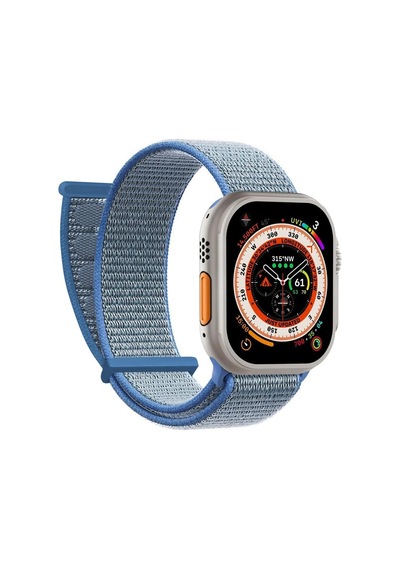 Apple Watch Series 11 42mm Hasırlı İçin Kordon Woven Mavi Watch Series 11 42mm İle Uyumlu Kordon - Mavi Çok Renkli Apple Watch Series 11 42mm Hasırlı İçin Kordon Woven Mavi Watch Series 11 42mm İle Uyumlu Kordon - Mavi Çok Renkli