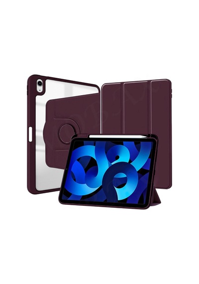 Apple Uyumlu iPad Air 5 Air 4 10.9 Kılıf Dik-Yatay Kalem Bölmeli A2072 A2316 A2324 A2325 A2588 A2589 A2591