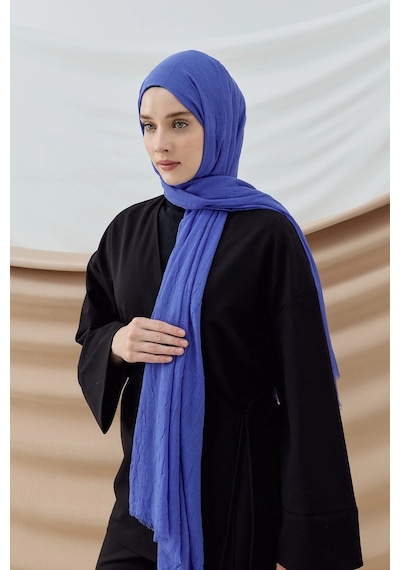 Deserto Fashion Bambu Şal Düz Renk-3575 Çok Renkli