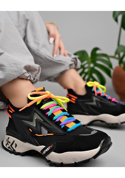 0850 Kadın Rahat Sneaker Siyah