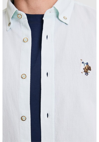 U.s. Polo Assn. Erkek Nil Gömlek Basic 50322343-vr083 Nıl