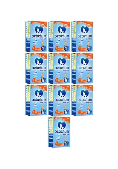 Bebehum 4 Devam Sütü 400 Gr 12 Ay 10 Adet