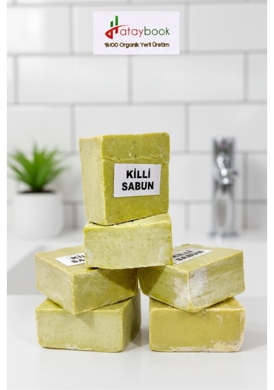 Kil Sabunu 6 Adet Peeling Siyah Nokta Doğal