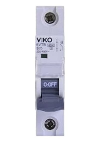 6vtb-1b25 Otomatik Sigorta 6ka B Tipi 1 Kutup 25a