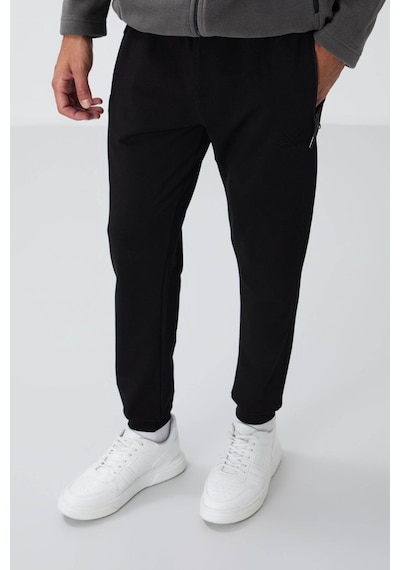 TOMMYLIFE Tommy Life Jogger Siyah Erkek Eşofman Altı T06er-84651