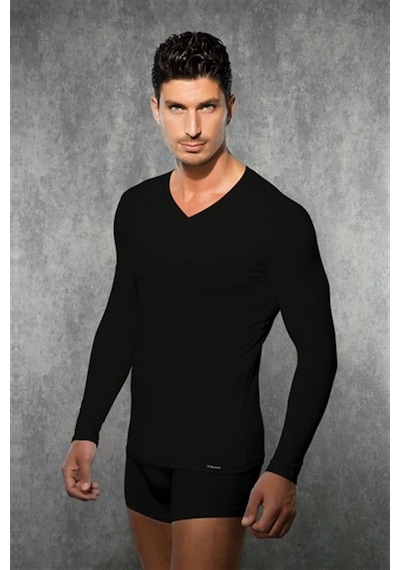 Alfa Expres Doreanse Erkek Termal Uzun Kol T Shirt 2985 Ekru