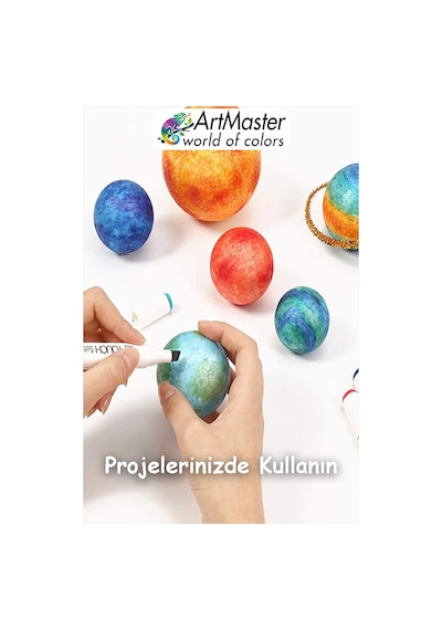 Strafor Köpük Top 20 Adet Güneş Sistemi Maketi İçin Yuvarlak Deney Köpük Toplar Strafor Top Küre Etkinlik Okul