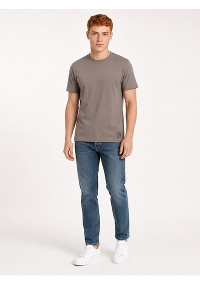 Loft Regular Fit Erkek Tshirt K.kol Lf2040581 Q1.v1 Vizon