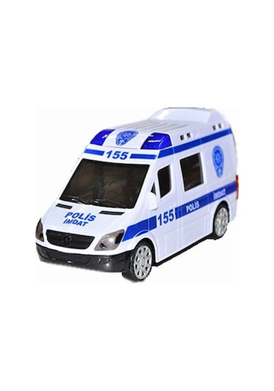 89-1189b Kut pil polis Arabası Orij Can Oyuncak