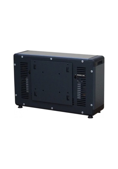 Board 2000w Monofaze Elektrikli Fanlı Isıtıcı Siyah Füme
