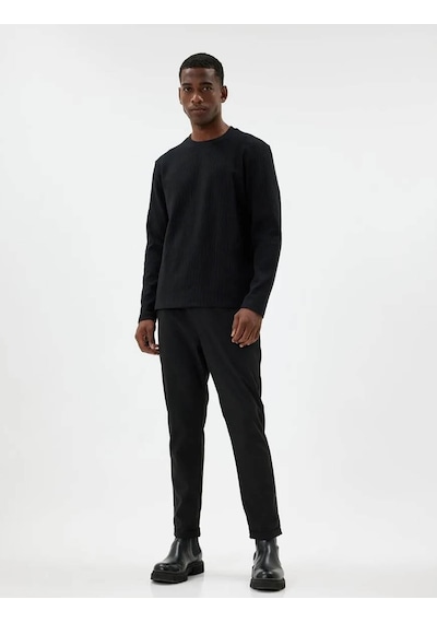 Koton Erkek Sweatshirt Siyah 5wam70065mk 25ky59001710 Y5901 Siyah Koton Erkek Sweatshirt Siyah 5wam70065mk 25ky59001710 Y5901 Siyah
