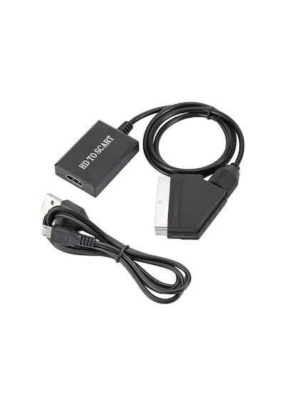 Alfais 5083 Hdmi To Scart Av Video Çevirici Dönüştürücü Adaptör