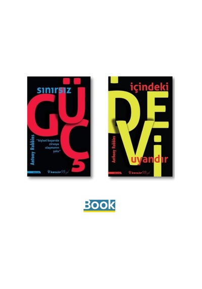 Anthony Robbins Kitap Seti / Sınırsız Güç - İçindeki Devi Uyandır
