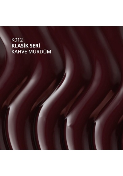 Kalıcı Oje K012, Kahve Mürdüm, 10 Ml Diğer