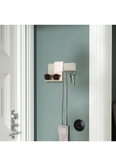 Ikea Havrekross Banyo Askısı 4 Kancalı 23 X 13 X 5 Cm Bej
